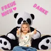TE-Trend Kuscheltier Panda 100 cm XXL Pandabär Plüschtier Produktbild-Vorschau 2