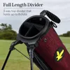Borsa da golf LYLE & SCOTT 5.3'' - Fìon Red Anteprima dell’immagine prodotto 6