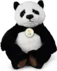 A stuffed panda toy is sitting and facing the camera. Anteprima dell’immagine prodotto