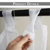 2er Set Outdoor Halbtransparent Vorhänge Wasserdicht Produktbild-Vorschau 4