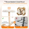 Árbol para gatos WISFOR, 136 cm de altura, estructura Vista previa de la imagen del producto 6