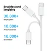 3x USB-C Ladekabel 2m – USB-A auf USB-C Ladekabel – Lade- & Produktbild-Vorschau 4