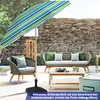 COSTWAY parasol plażowy 178 cm, parasol ogrodowy Podgląd zdjęcia produktu 2