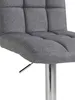 Barhocker - Grau - Webstoffbezug - höhenverstellbar Produktbild-Vorschau 5