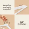 Praknu Kinderkleiderbügel Holz - 10 stück - Natur  Produktbild-Vorschau 5