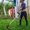 Akku-Rasentrimmer mit 2x 21V 2000Ah Akku&Ladegerät,3-in-1 Produktbild-Vorschau 6