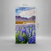 Bild auf Leinwand - Leinwandbild - Berge Wiese Blumen - Produktbild-Vorschau 3
