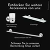 Bürstenking Duschklappsitz für Wandmontge mit Rückenlehne Produktbild-Vorschau 8