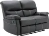 3+2+1-Sitzer Sofa und Sessel mit Relaxfunktion in schwarzem Produktbild-Vorschau 7