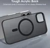 A close-up of a phone case with a magnetic ring on a reflective surface. Produktbild-Vorschau