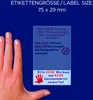 Avery Zweckform 59508, Briefkasten Aufkleber, 85 x 160 mm, Produktbild-Vorschau 2