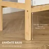 HOMCOM Standregal Bücherregal 4-stufiges Büroregal Produktbild-Vorschau 6