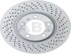 A.B.S. Coated Bremsscheibe für PORSCHE 911 (997) 350mm Produktbild-Vorschau 1
