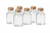 6er Set Glasfläschchen 150 ml mit Korkverschluss – für Öl, Essig, Sirup und Likör Podgląd zdjęcia produktu