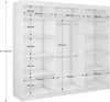 AX LIVING Cabinio Kleiderschrank Grau Weiß mit Spiegel 240 Produktbild-Vorschau 6
