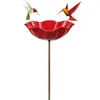 Bienen Tränke & Vogeltränke Garten, Metall Gartenstecker Produktbild-Vorschau 1