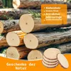REMZETTA Houten schijven, 18 stuks, diameter 10 cm en dikte Productafbeelding-voorbeeld 6