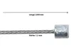 Fahrrad Schaltzug 2200mm lang NIROSTA Bowdenzug Seilzug Produktbild-Vorschau 3