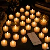 MONZANA LED Teelichter mit Fernbedienung, flackernd, 30er Produktbild-Vorschau 2