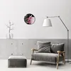 Glasuhr Wanduhr Küchenuhr Echt-Glas 30fi cm Magnolie Blüte Produktbild-Vorschau 4