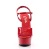 DELIGHT-609 Damen Sandale von Pleaser, Rot  , EU 36, US 6 Produktbild-Vorschau 2