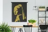 MuchoWow® Wandteppich Wandbehang Mädchen mit einem Produktbild-Vorschau 2