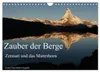 Zauber der Berge Zermatt und das Matterhorn (Wandkalender Produktbild-Vorschau 1
