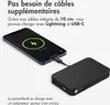 Accezz Powerbank 10 000 mAh avec câbles intégrés - Quick Voir les images du produit 3