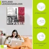 ARTland Leinwandbild Paris Größe: 100x100 cm Produktbild-Vorschau 3