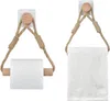 Vintage Toilettenpapierhalter ohne Bohren - WC Papier Produktbild-Vorschau 5