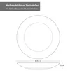 6er Set Weihnachtsbaum Speiseteller Essteller flach Produktbild-Vorschau 3