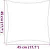 vidaXL Zahradní polštář 2 ks Pruhový vzor 45 x 45 cm Náhled obrázku produktu 5