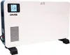 A white electric heater with a digital display and black feet, shown on a white background. Náhľad obrázku produktu