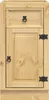 vidaXL Armadio SKI Marrone miele 40 x 46 x 81,5 cm Legno di Anteprima dell’immagine prodotto 6