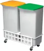 DURABLE Fahrwagen für 2x DURABIN® 40L rechteckig, Produktbild-Vorschau 4