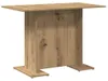 vidaXL Esstisch Artisan-Eiche 110x60x75 cm Holzwerkstoff Produktbild-Vorschau 6