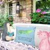 Mr. & Mrs. Panda Dekokissen Krokodil - Blau Pastell - Produktbild-Vorschau 2