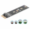C65 M.2 NVMe SSD PCIe Adapterkarte – M-Key auf PCI-E 3.0 x1 Produktbild-Vorschau 2