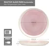 6x Reactive Glaze Paris talerz na ciasto 6 os. kremowy Podgląd zdjęcia produktu 6