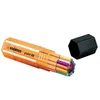 A set of STABILO Fineliner pens in a clear orange case, with the black cap off to the side. Voir les images du produit