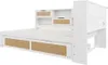 Canapé-lit Sweiko 140x200 avec lit gigogne Lit simple Lit Voir les images du produit 4
