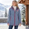 Cappotto in pile Nebulus NORSKINI donna, cappotto caldo, Anteprima dell’immagine prodotto 4