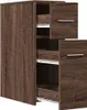 vidaXL Badschrank Schmal mit Rollen Eichen-Optik Produktbild-Vorschau 7