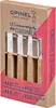 Opinel Küchenmesser-Set 4-teilig Holzgriff Produktbild-Vorschau 1