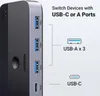 HUB - adaptér - CM662 USB 3.0 Switch 2 v 4 + 2x USB-A kabel Náhled obrázku produktu 3