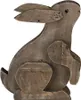 Clayre & Eef Figur Kaninchen 20x12x26 cm Braun Holz Produktbild-Vorschau 2