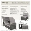 TecTake 403237, Venkovní, Šedá Náhled obrázku produktu 5