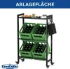 DanDiBo Getränkekistenregal 4 Kisten mit Ablagefläche Produktbild-Vorschau 7