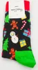 Happy Socks Bring It On Sock, kerstpret op zwart Produktbild-Vorschau 8