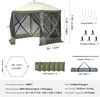 SucceBuy Pop-Up-Pavillonzelt, 6-seitiger Sonnenschutz mit Produktbild-Vorschau 7